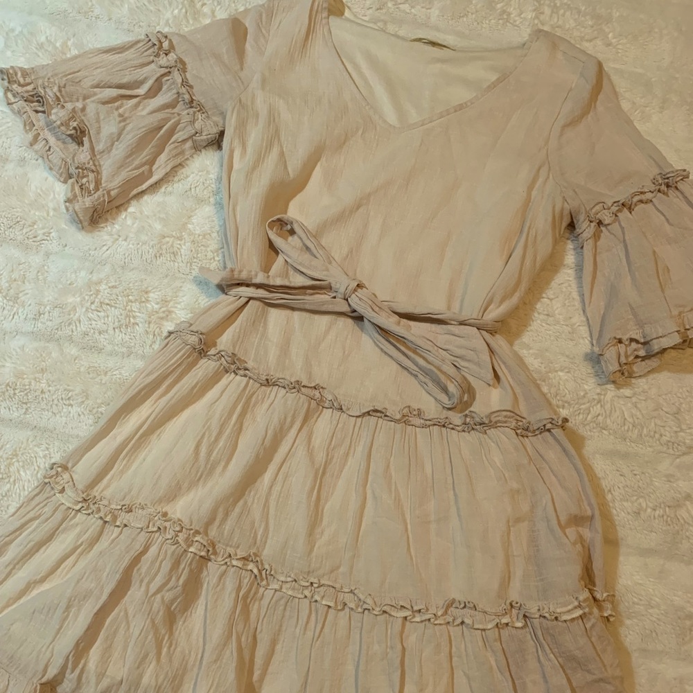 Cream Dress